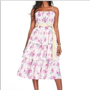 Love Shack Fancy X Target Elise Smocked Tiered Dress